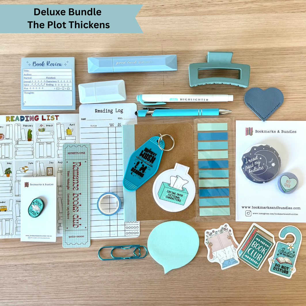 Blue Skies - Bookish Stationery Bundle
