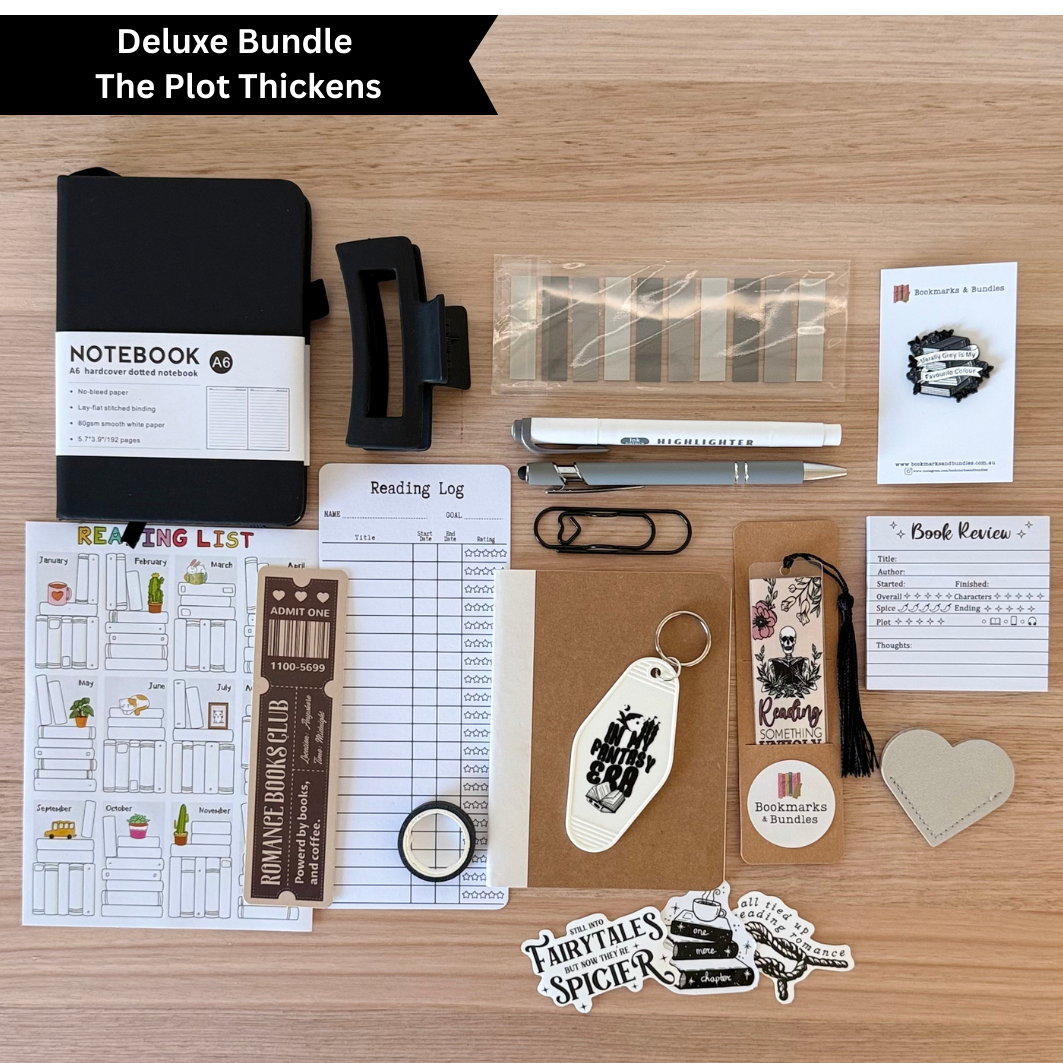 Midnight Whispers - Bookish Stationery Bundle