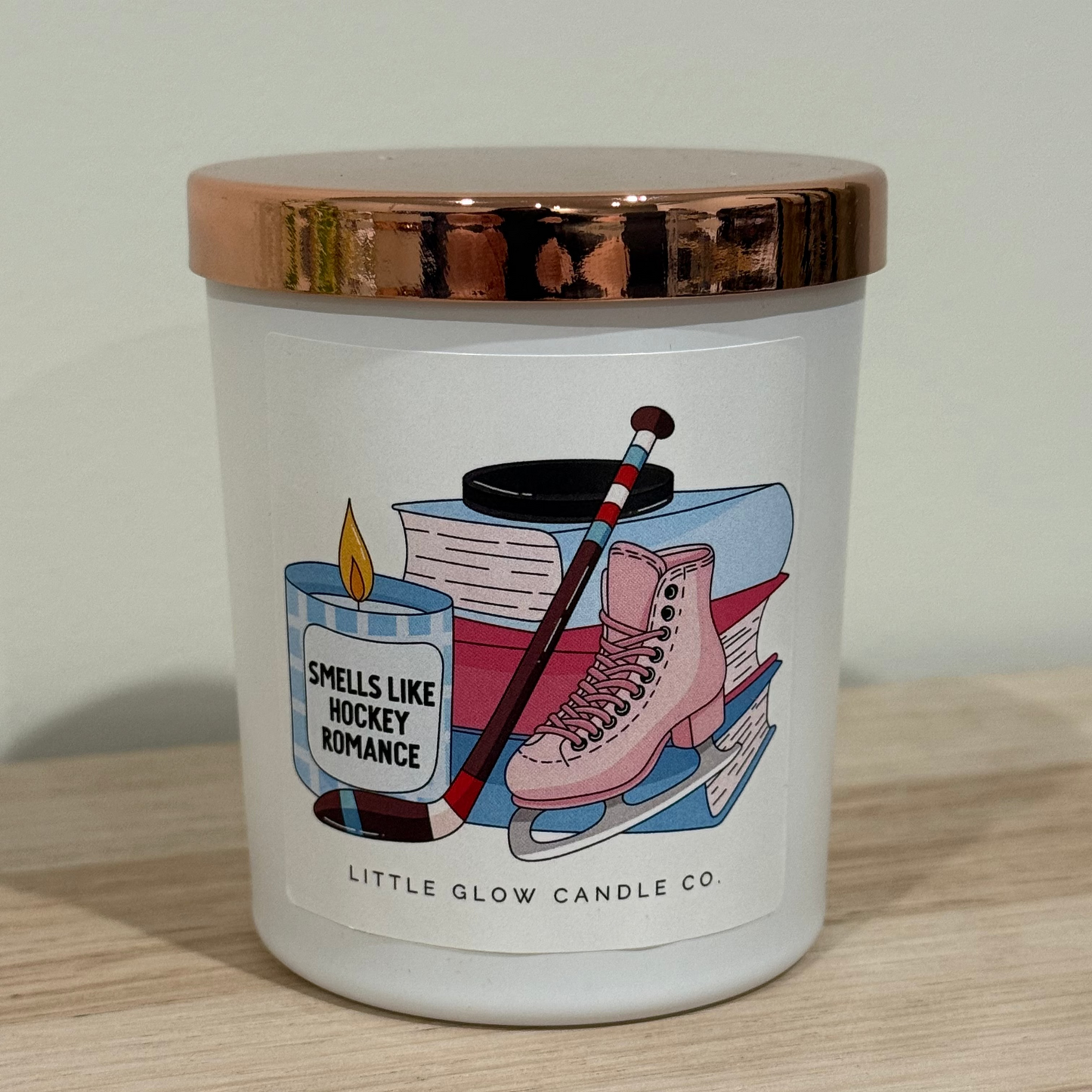 Book Trope Smells Like Hockey Romance Soy Wax Candle