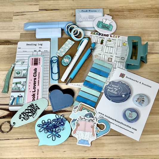 Blue Skies -  Bookish Stationery Bundle