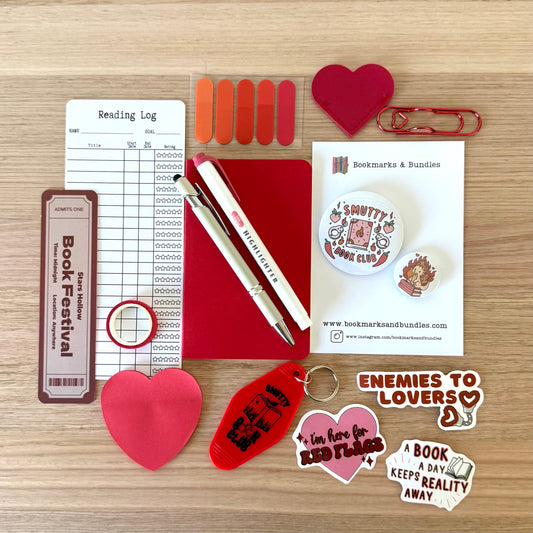 Scarlet Tension - Bookish Stationery Bundle
