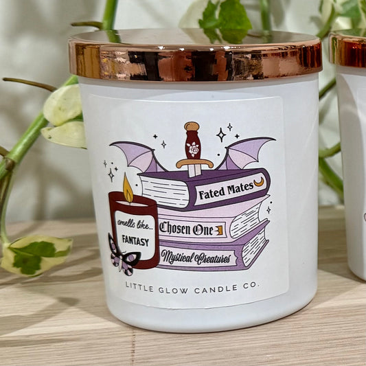 Book Trope Smells Like Fantasy Romance Soy Wax Candle