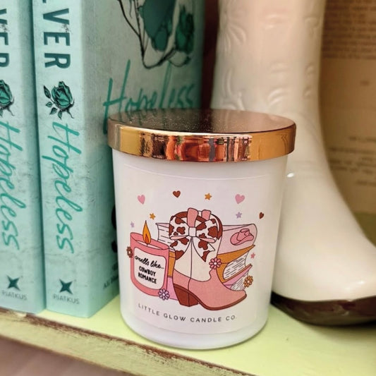 Book Trope Smells Like Cowboy Romance Soy Wax Candle